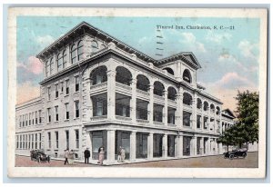 Charleston South Carolina SC Postcard Timrod Inn Building Exterior 1930 Vintage