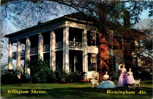  Vtg Arlington Shrine Jefferson Shelby County Birmingham Alabama AL Postcard 