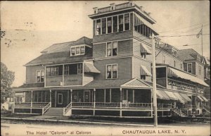 Chautauqua Lake New York NY Hotel Celoron c1910 Vintage Postcard