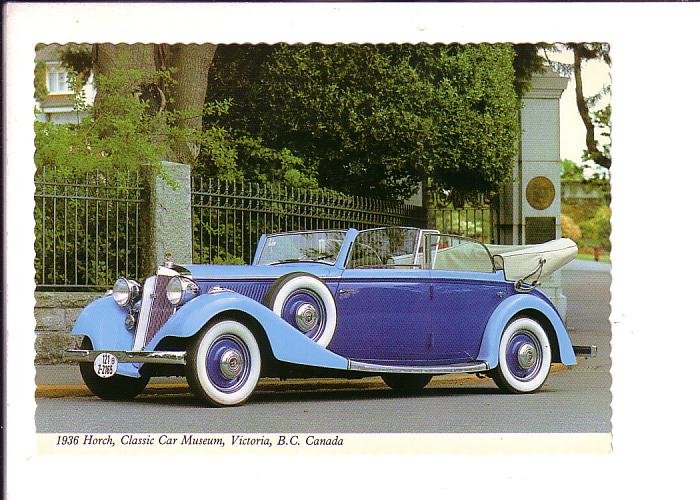 1938 Horch, Classic Car Museum, Victoria, British Columbia