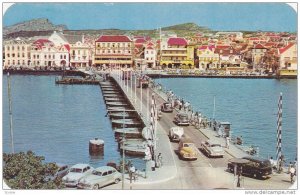 Pontoon bridge , Curacao , N.A., 40-50s