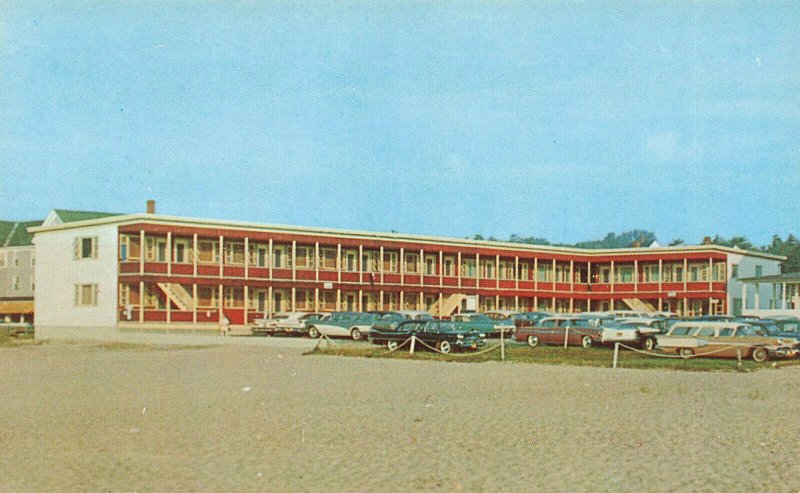 Old Orchard Beach ME Old Colonial Motels Postcard