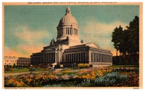 Washington D C Capitol Building , Flower Gardens