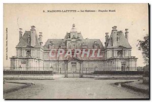 Old Postcard Maisons Laffitte Chateau North Facade