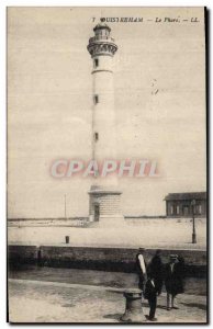 Old Postcard Lighthouse Ouistreham