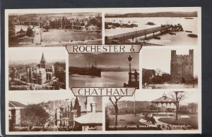 Kent Postcard - Views of Rochester and Chatham  RS18507