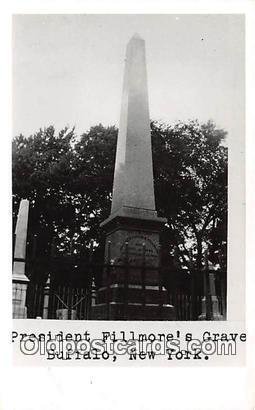 President Fillmore's Grave Buffalo, NY, USA Unused 