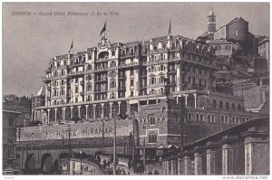 GENOVA, Liguria, Italy, 1900-1910's; Grand Hotel Miramore Et De La Ville