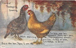 Thanksgiving Greetings 1914 