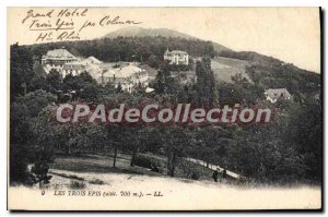 Old Postcard Les Trois Epis