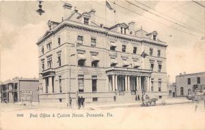 C15/ Pensacola Florida Fl Postcard c1910 Post Office Customs House