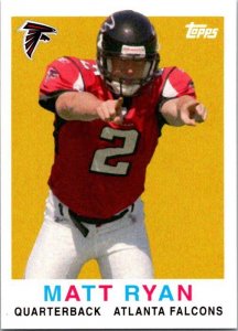 2008 Topps Football Card Matt Ryan Atlanta Falcons sk20779