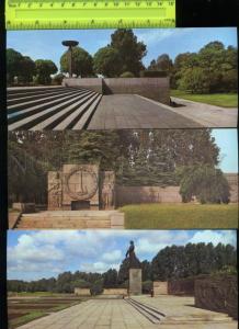 169010 USSR Russia LENINGRAD Memorial Cemetery SET 16 Cards