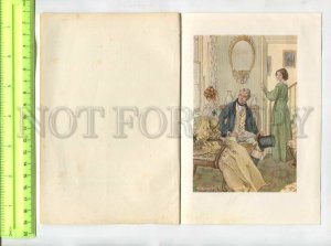 476798 Elizabeth Gaskell Wives and Daughters Vintage book illustration