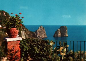 The Faraglioni and Punta Tragara,Capri,Italy