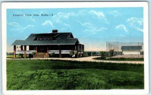 IOLA, Kansas  KS    COUNTRY CLUB   ca 1920s  Allen County Postcard