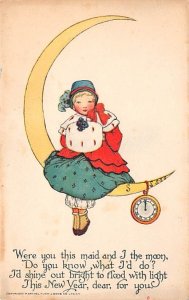 Artist Samuel Schmucker Moon Postcard