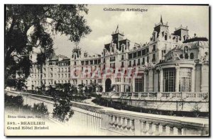 Old Postcard Beaulieu Grand Hotel Bristol