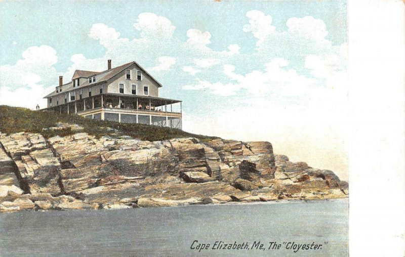 CAPE ELIZABETH, ME Maine  THE CLOYESTER  Cumberland County  c1900's Postcard