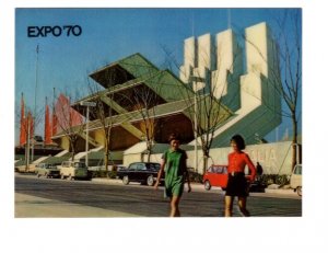 Expo '70 World's Fair, Japan, Vintage 3D Vinyl Postcard