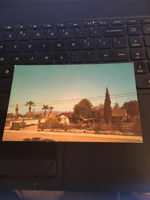 Vintage Postcard: Adobe De Palomares , Pomona CA