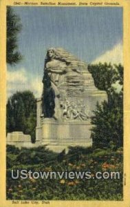 Mormon Battalion Monument, Capitol - Salt Lake City, Utah