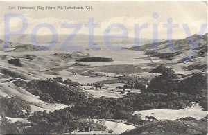 SAN FRANCISCO BAY FROM MT TAMLPIAS CAL