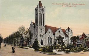 Louisiana New Orleans First Baptist Church St Charles Avenue