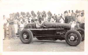 J48/ Lebanon Pennsylvania RPPC Postcard '35 Auto Race Dutch Shellenberger 51