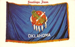 Oklahoma State Flag - Greetings from, Oklahoma OK