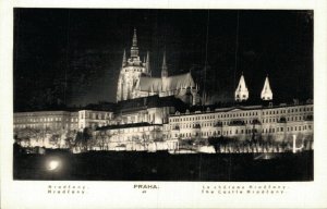 Czech Republic Praha Hradcany Castle Prague RPPC 06.89