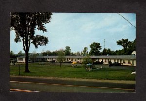 ME Wishing Well Motel Rt 202 Manchester near Augusta Maine Postcard