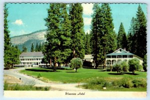 YOSEMITE NATIONAL PARK, California CA ~ WASONA HOTEL 4x6 c1970s  Postcard