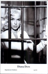 Beautiful Actress Diana Dors 64/93 Swiftsure 2000 Postcard GREAT QUALITY