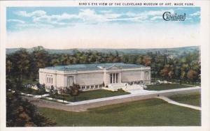 Ohio Cleveland Birds Eye View Of Museum Of Art Curteich