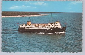 MS Norgoma, Car Ferry, Tobermory - Manitoulin Island, Ontario, Vintage Postcard