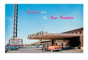 LP02   Las Vegas,  Nevada, NV, postcard, The New Frontier 