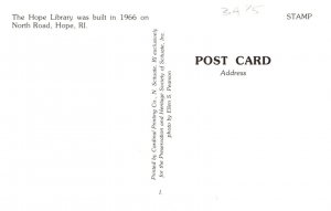 Rhode Island Hope Libray