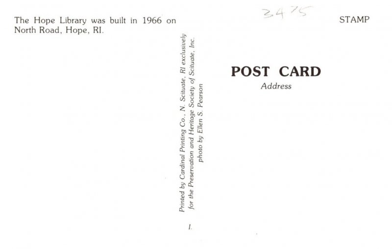 Rhode Island Hope Libray
