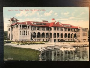 Vintage Postcard 1915-1930 The Casino, Belle Island Park, Detroit,Michigan (MI)