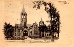 Winsted, Connecticut - The Second Congregational Church - c1905