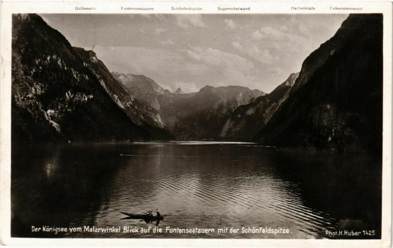 CPA AK Der Konigsee vom Malerwinkel GERMANY (879199)