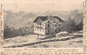WILDFOGL SALZBURG AUSTRIA~UPENHAUS-UUSFICHT GEGEN bei TAUERN~1905 PHOTO POSTCARD