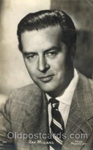 Ray Milland Actor, Actress, Movie Star Unused crease right top corner, light ...