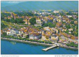 Switzerland Nyon Aerial View
