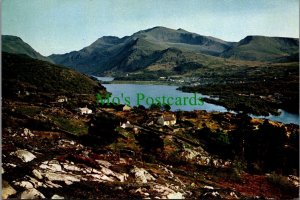 Wales Postcard - Snowdon Massif From Fachwen, Caernarvonshire. Posted RR15347