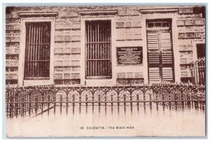 c1910's Calcutta The Black Hole Kolkata India Unposted Antique Postcard