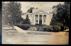 Vintage Postcard 1930-1945 First Church of Christian Science, Plainfield, NJ