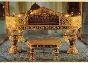 Lot343 the throne by nadir shah to mahmut art topkapi sarayi  istanbul turkey