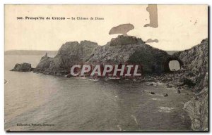 Old Postcard Presqu'ile de Crozon 39ile Le Chateau de Dinan